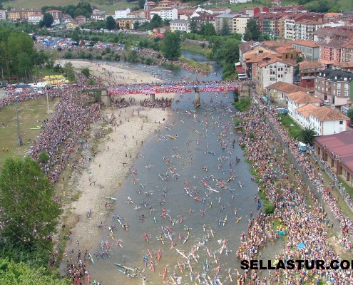 rio sella desde el aire rio sella desde el aire